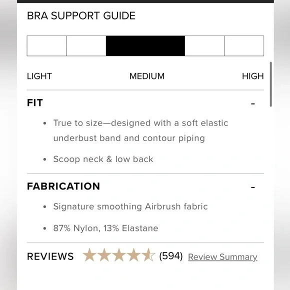 Alo Yoga Airbrush Heart Throb Bra Medium Black & White - Picture 5 of 9